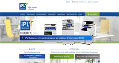 Desktop Screenshot of iplnet.be